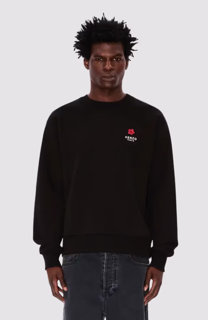 Boke Flower embroidered sweatshirt