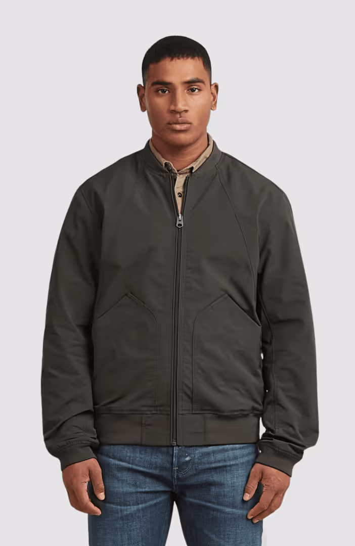 Unpadded bomber jkt