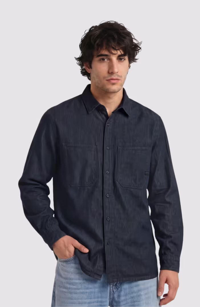 Relaxed 2-pkt shirt l\s