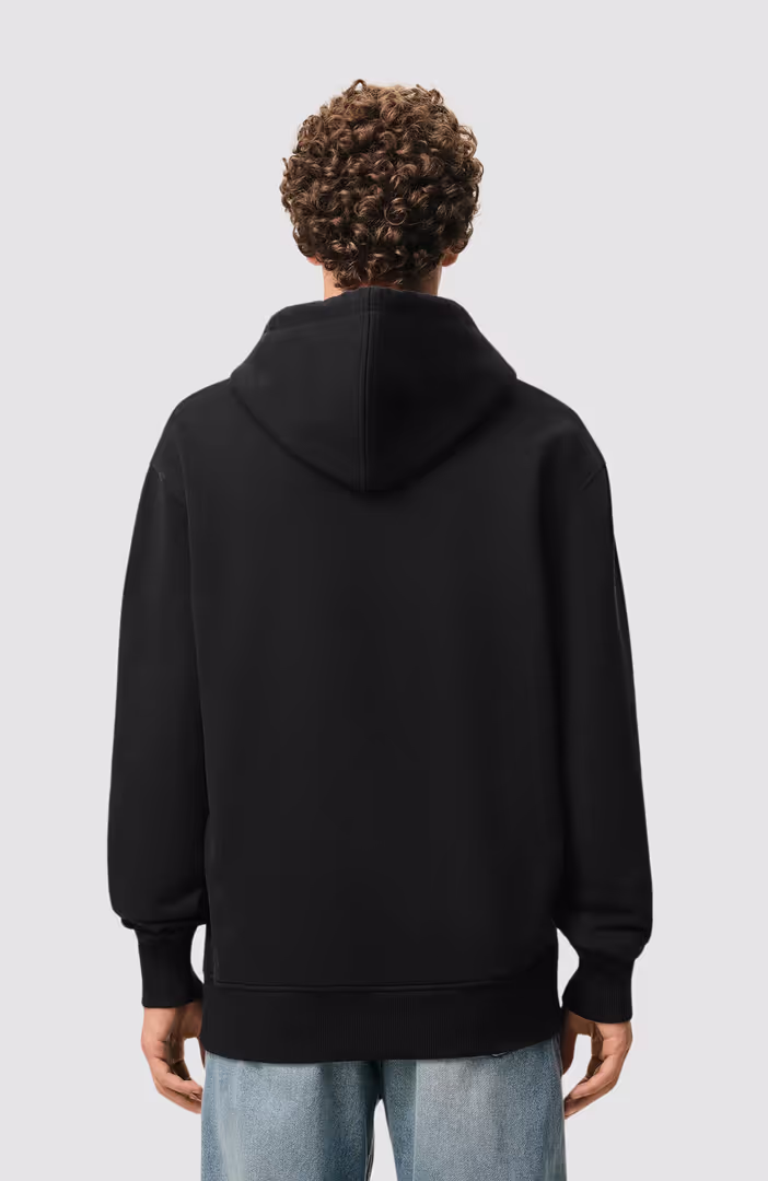 HOODIE WITH CONTRASTED AMI DE COEUR