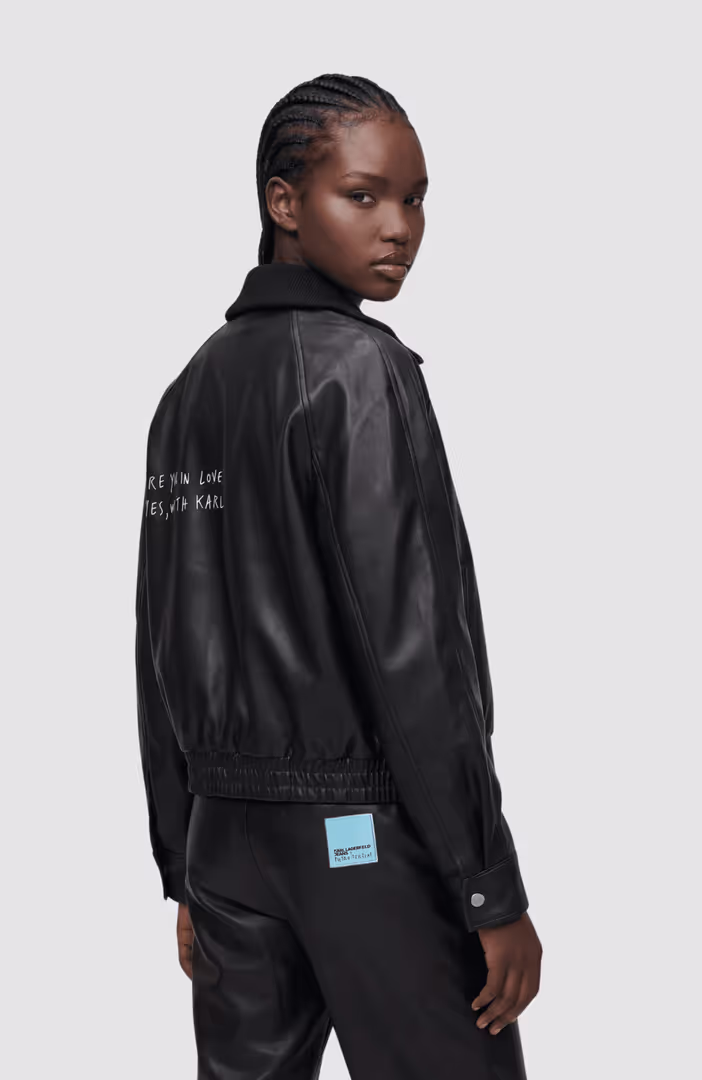 KLJ X Pt Faux Leather Jacket
