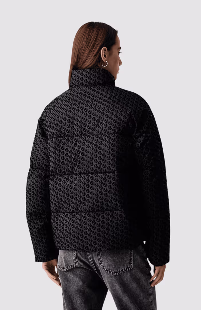 KLJ Flocked Monogram Puffer