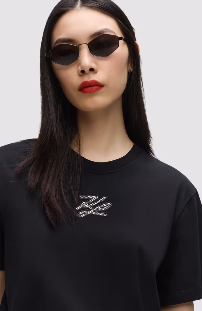 Rhinestone Autograph T-Shirt