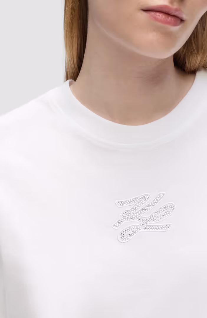 Rhinestone Autograph T-Shirt