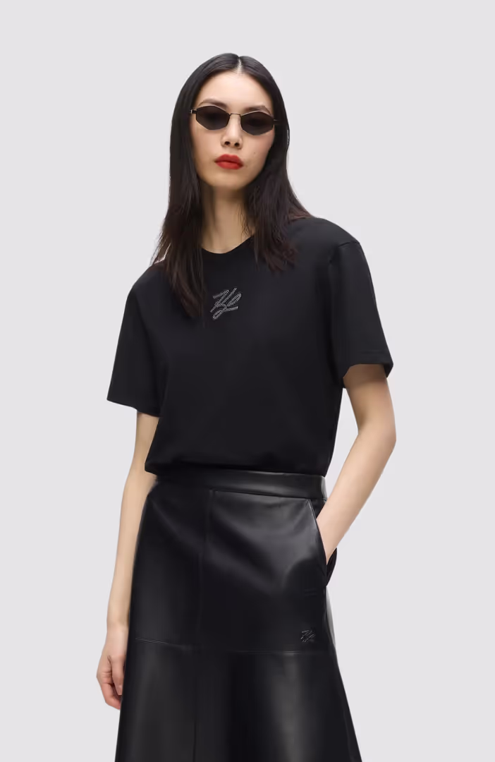 Rhinestone Autograph T-Shirt