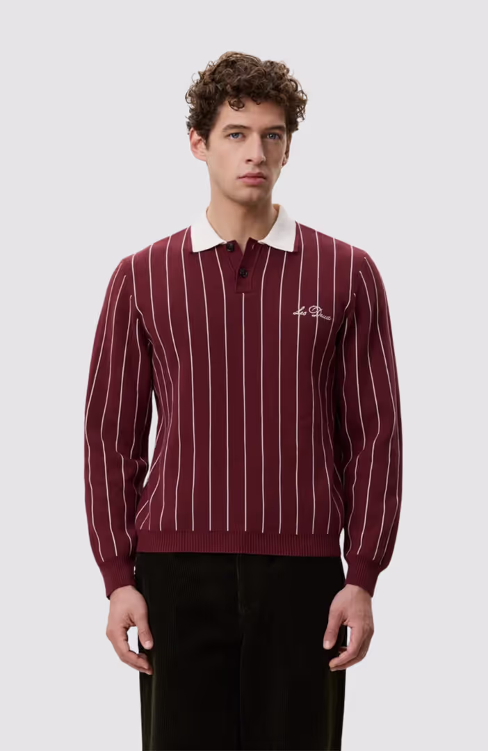 Signature Knitted LS Polo