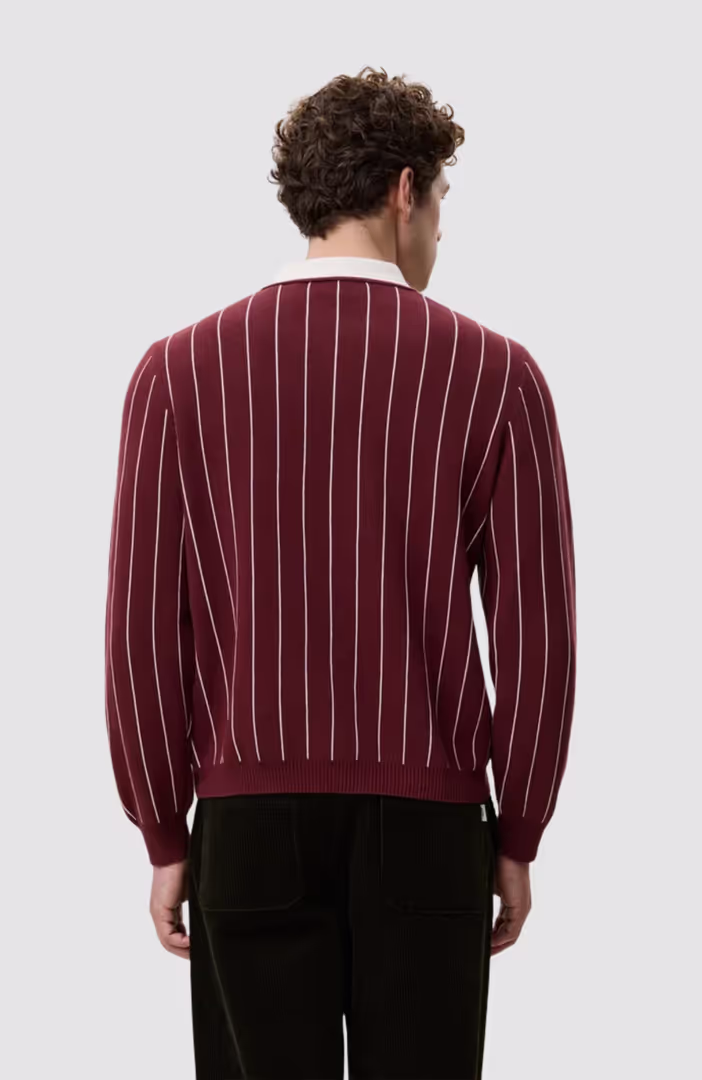 Signature Knitted LS Polo