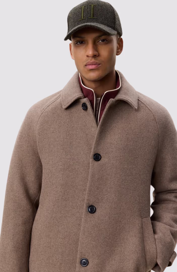Solid Wool Coat