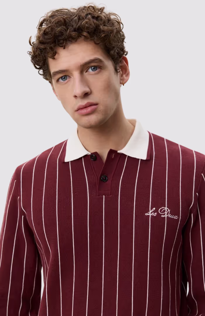 Signature Knitted LS Polo