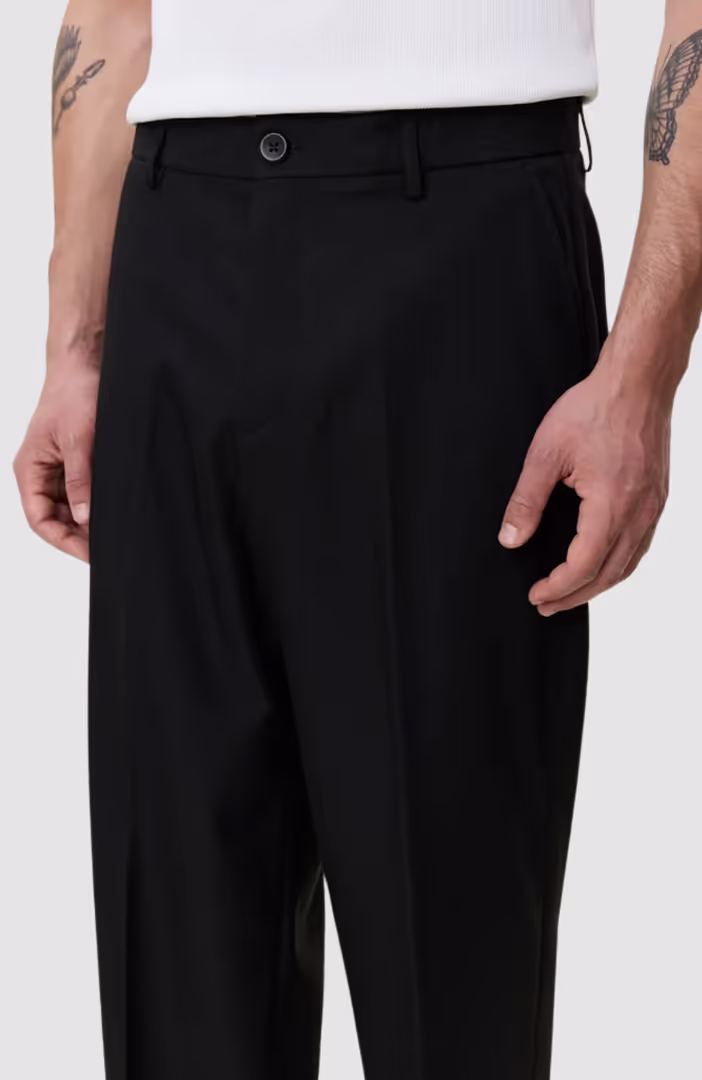 Brushed Twill Tailored Pants