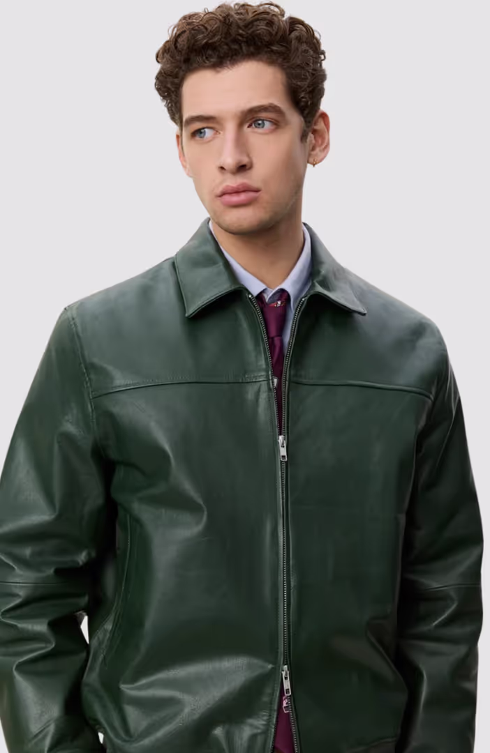 Leather Varsity