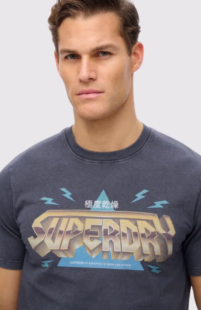 ROCK BAND LOGO RELAXED TEE