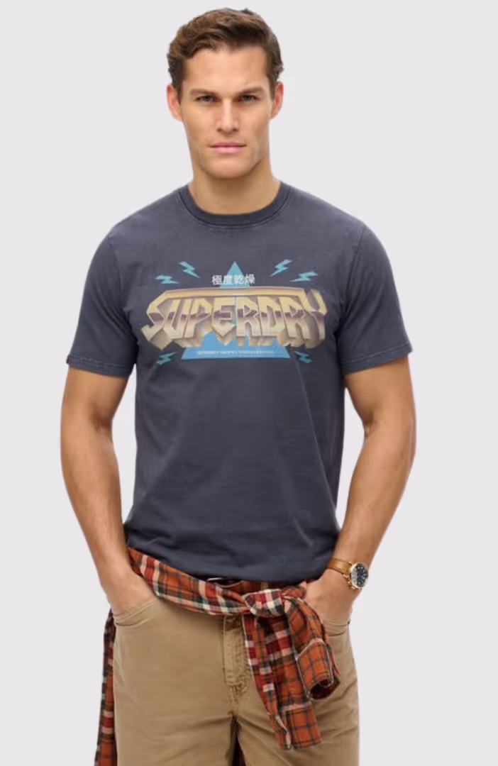 ROCK BAND LOGO RELAXED TEE