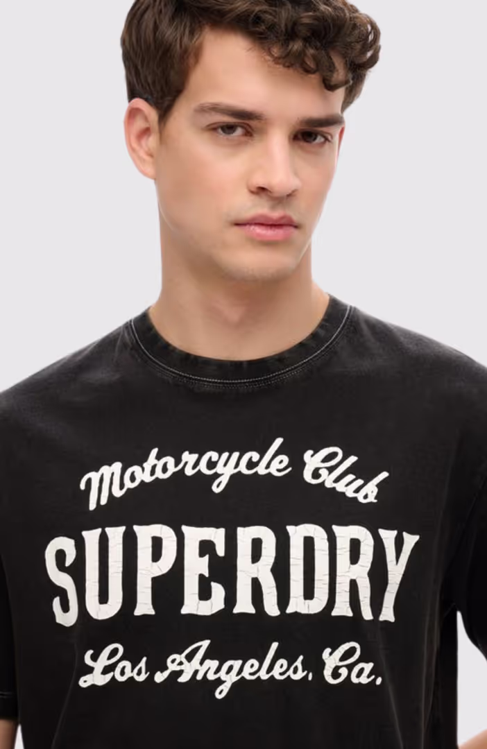 VINTAGE BIKER LOOSE TEE