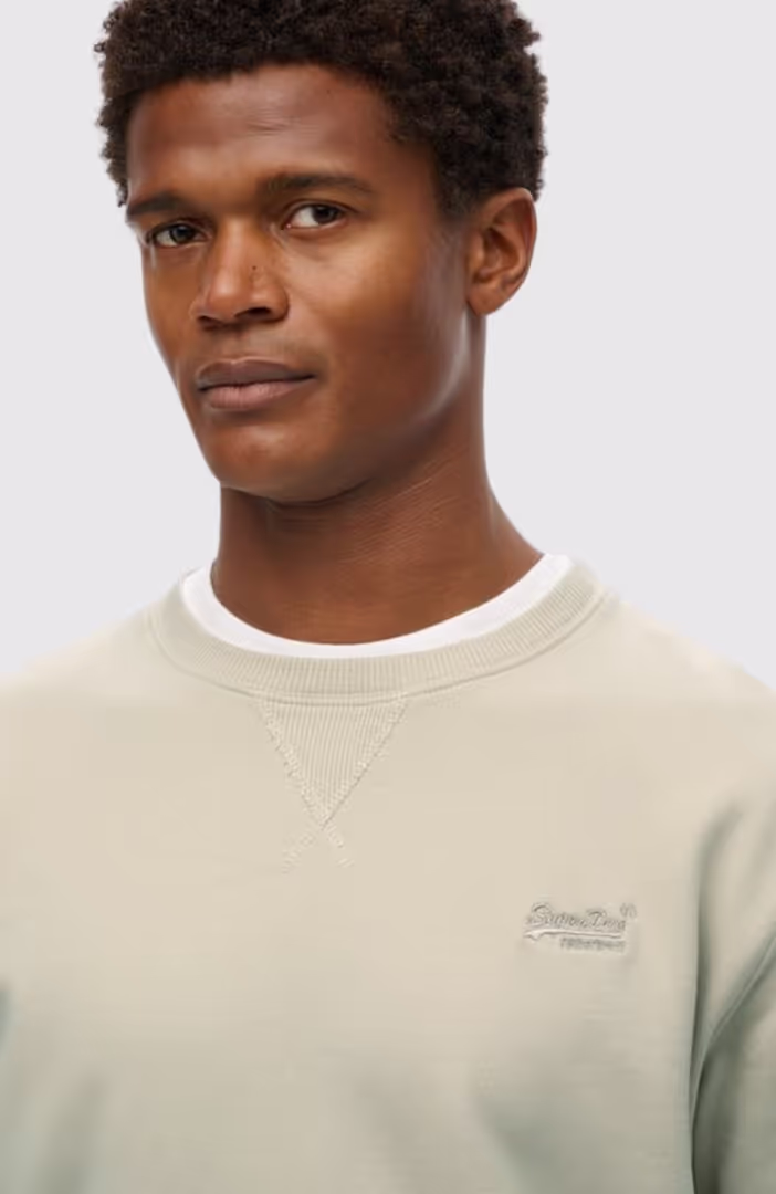 ESSENTIAL LOGO CREW SWEATSHIRT