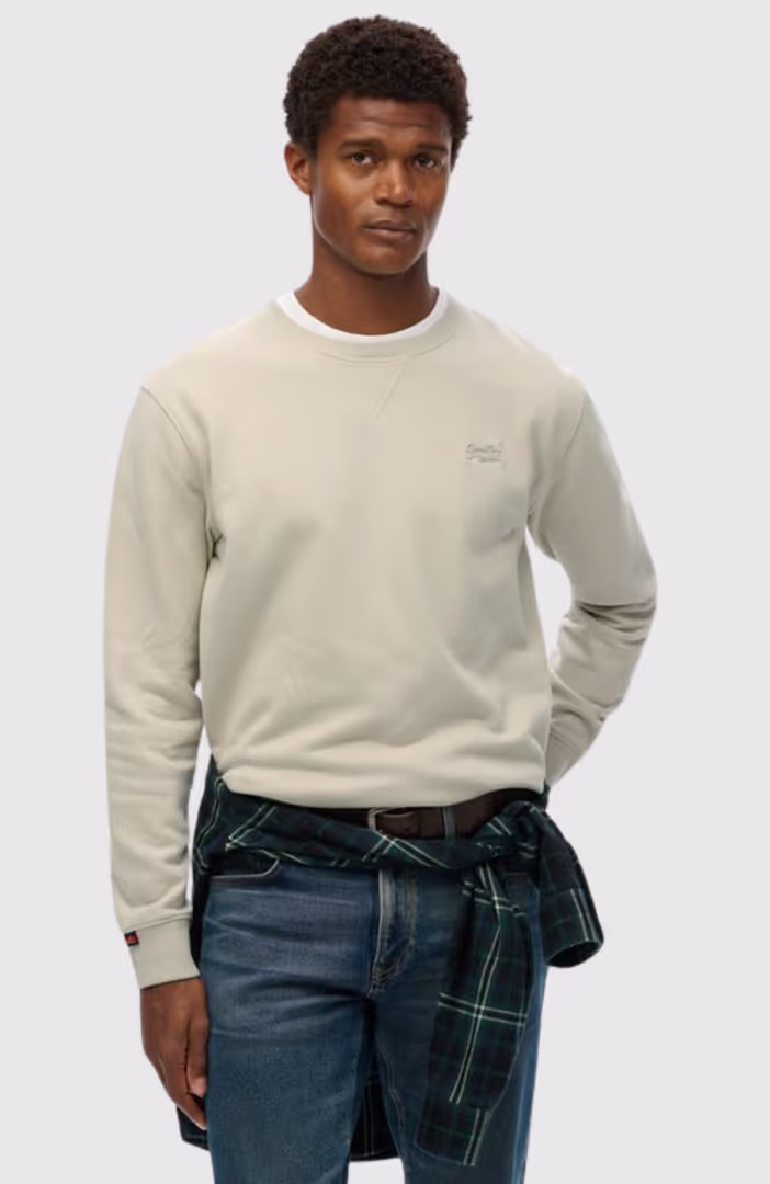 ESSENTIAL LOGO CREW SWEATSHIRT