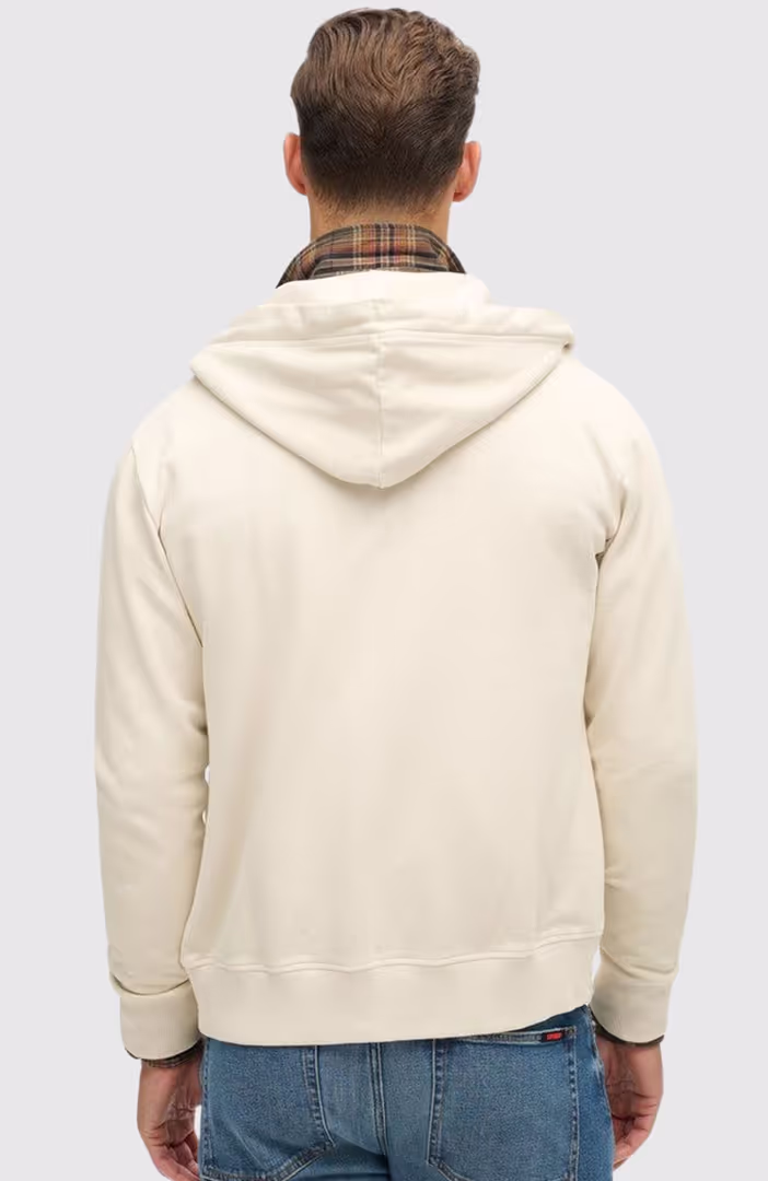 Essential Logo Washed Ziphood