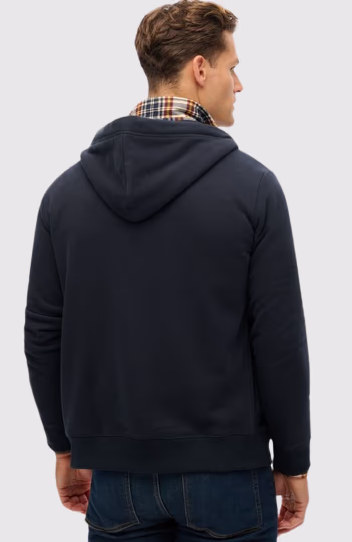 ESSENTIAL LOGO ZIP HOODIE HB
