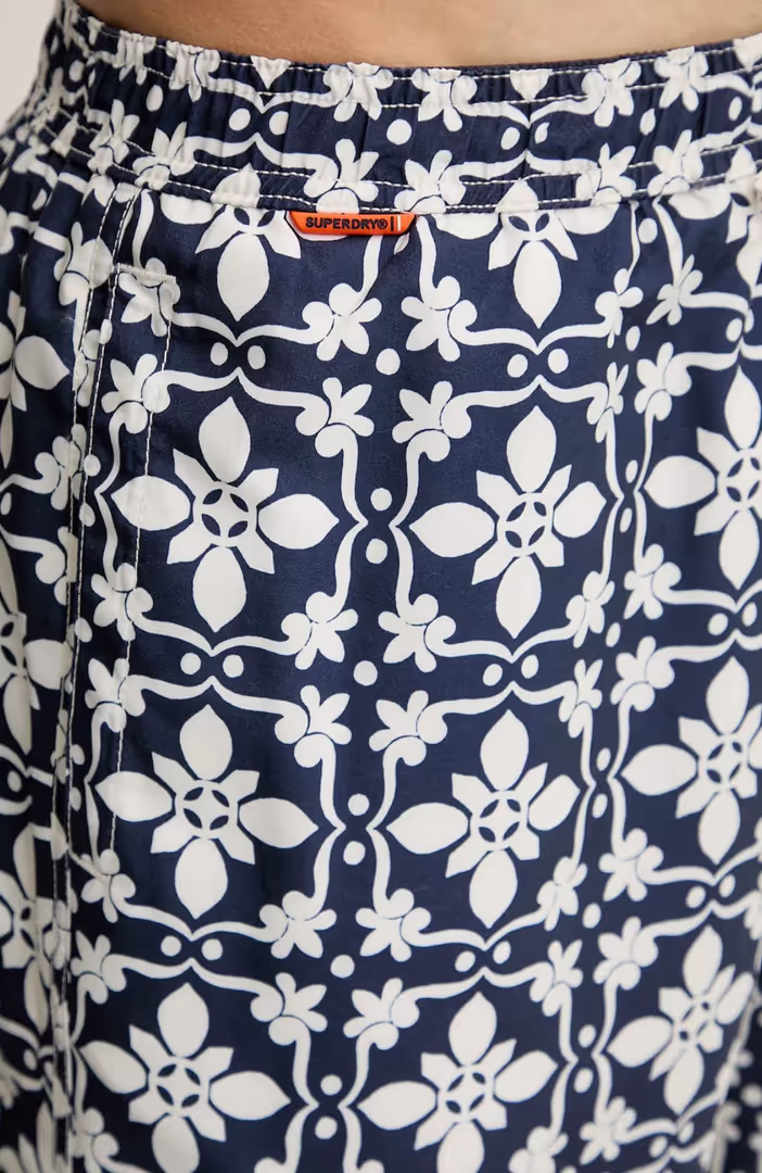 Tile Print 16 Swim Short