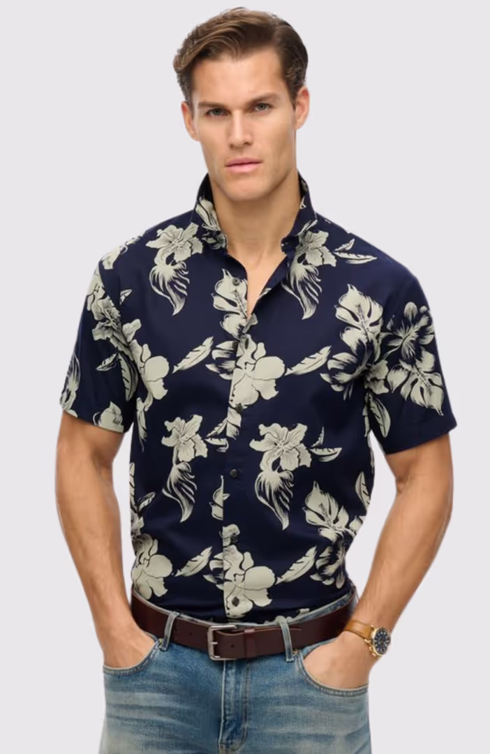 HAWAIIAN PRINT SHIRT