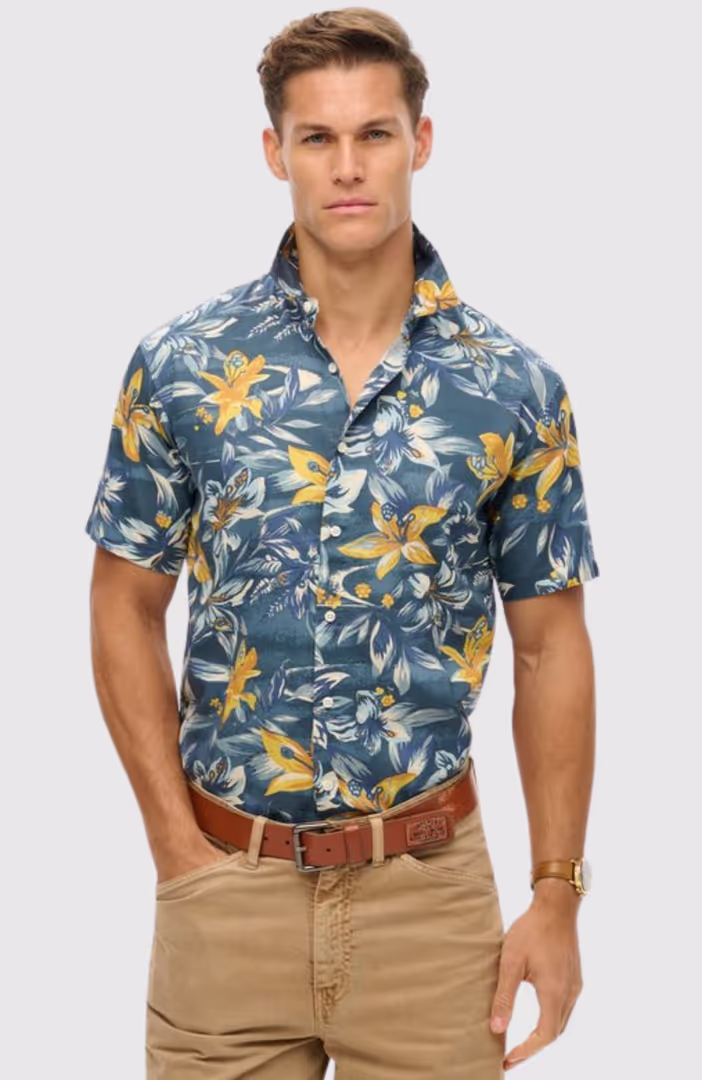 HAWAIIAN PRINT SHIRT