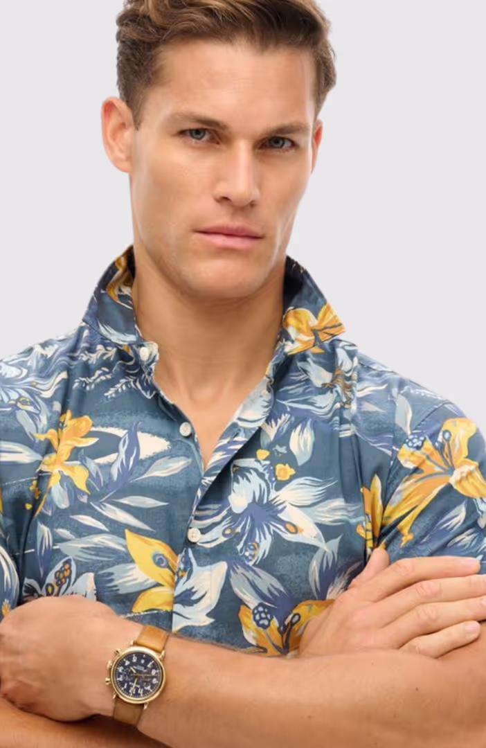 HAWAIIAN PRINT SHIRT
