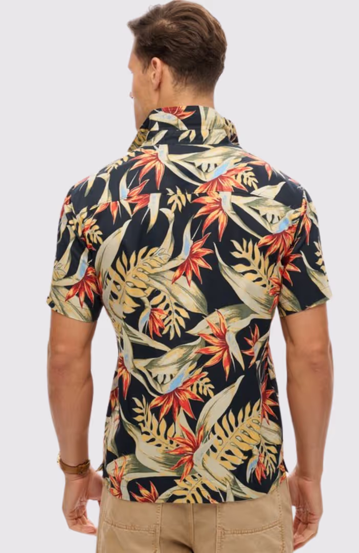 HAWAIIAN PRINT SHIRT