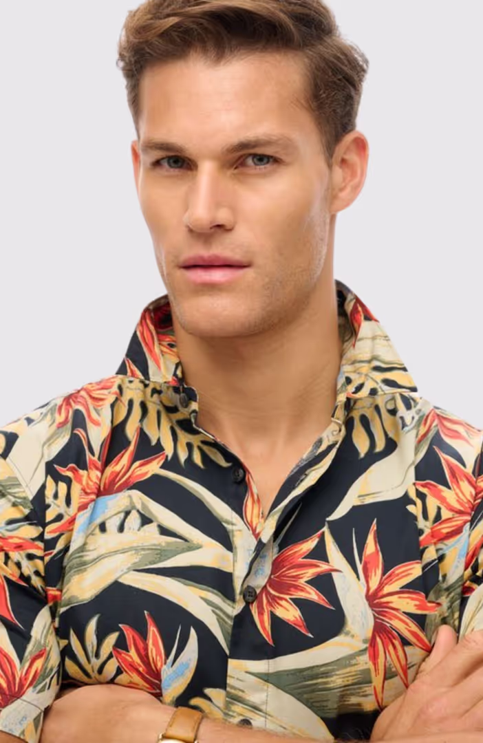 HAWAIIAN PRINT SHIRT