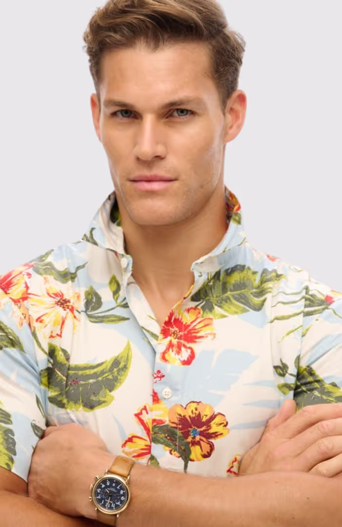 HAWAIIAN PRINT SHIRT