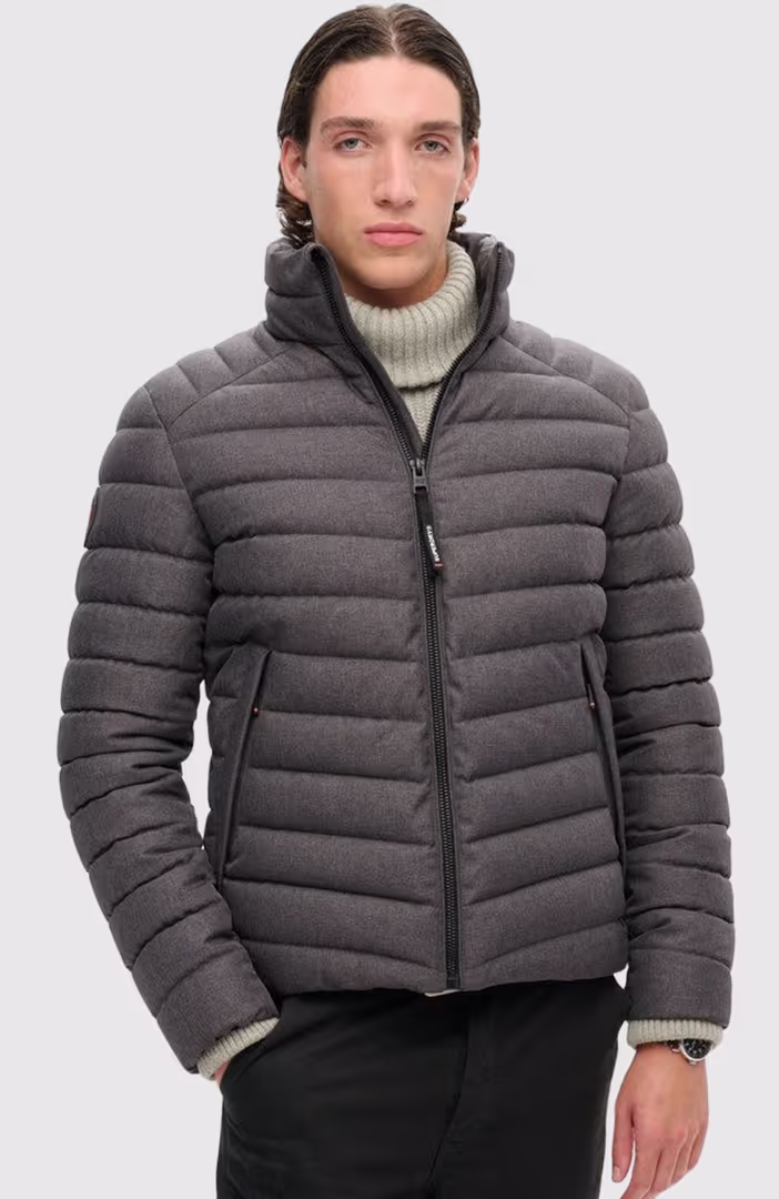 Tweed Fuji Padded Jacket