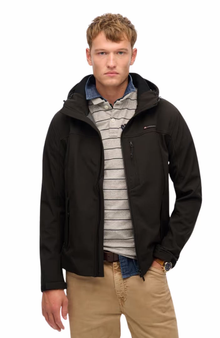 Hooded Soft Shell Trekker Jkt