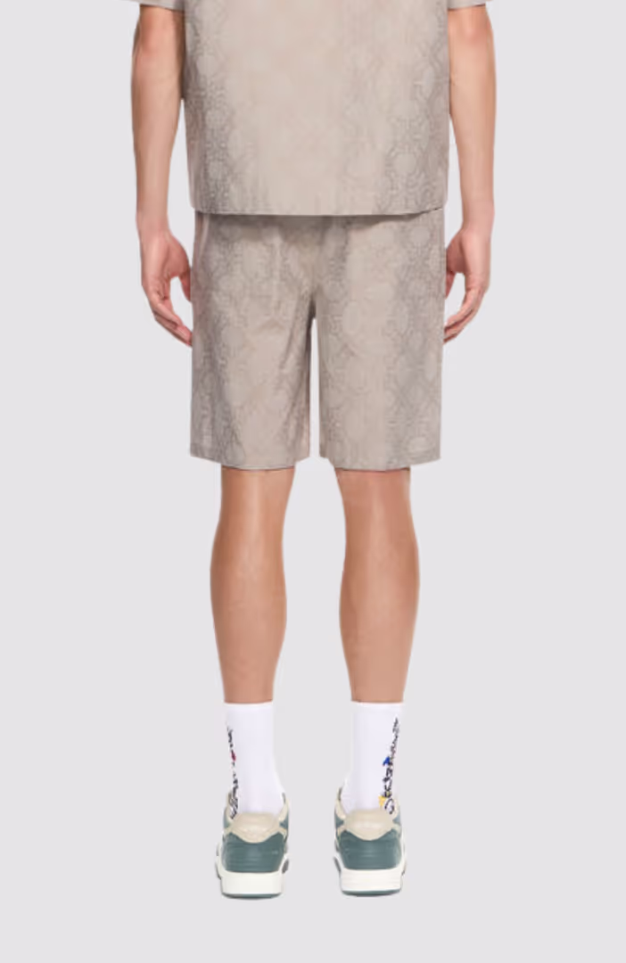 Arrow Monogram Bowling Shorts