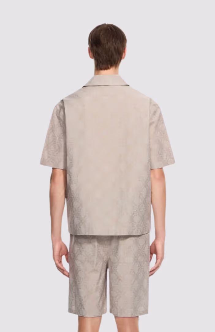 Arrow Monogram Bowling Shirt