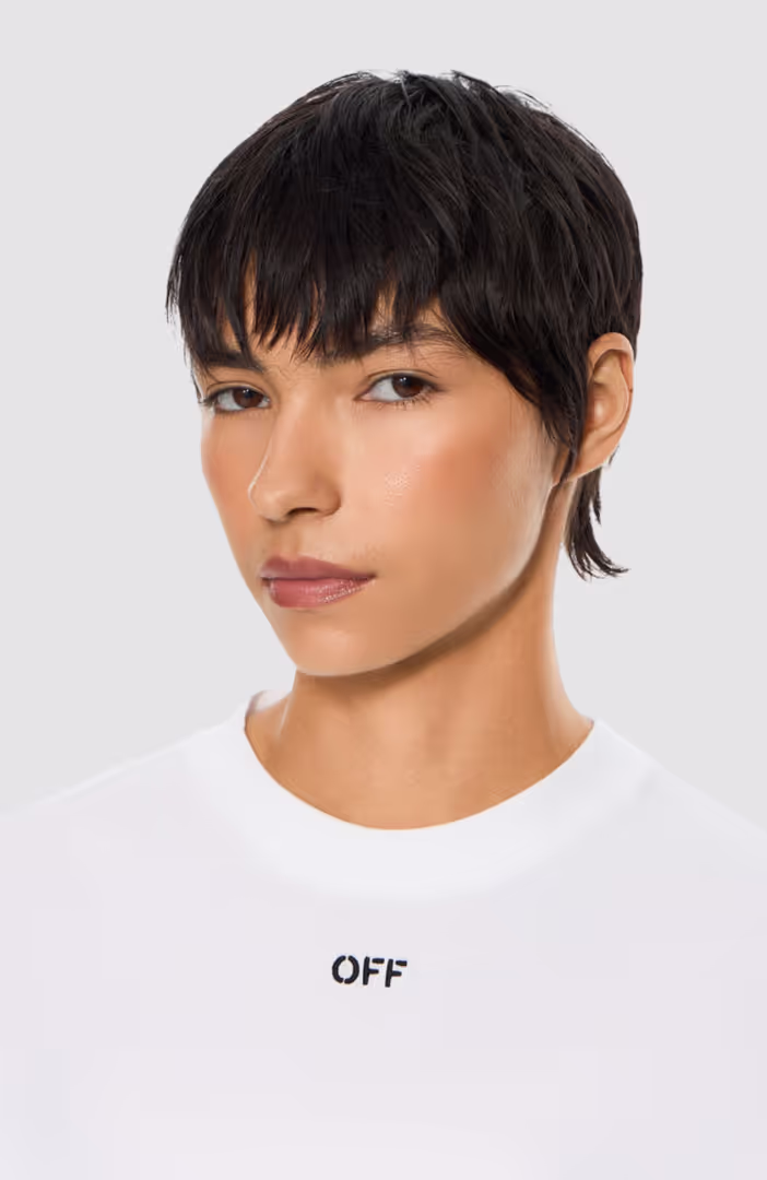 Off Stamp Shoulder Tee