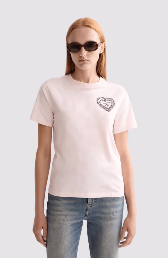 Chest artwork regular fit T-shirt