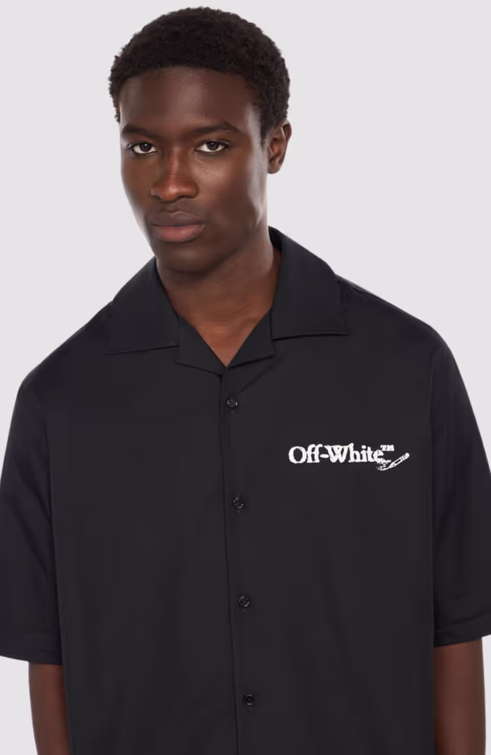 Scribble Arr Popl Bowling Shirt