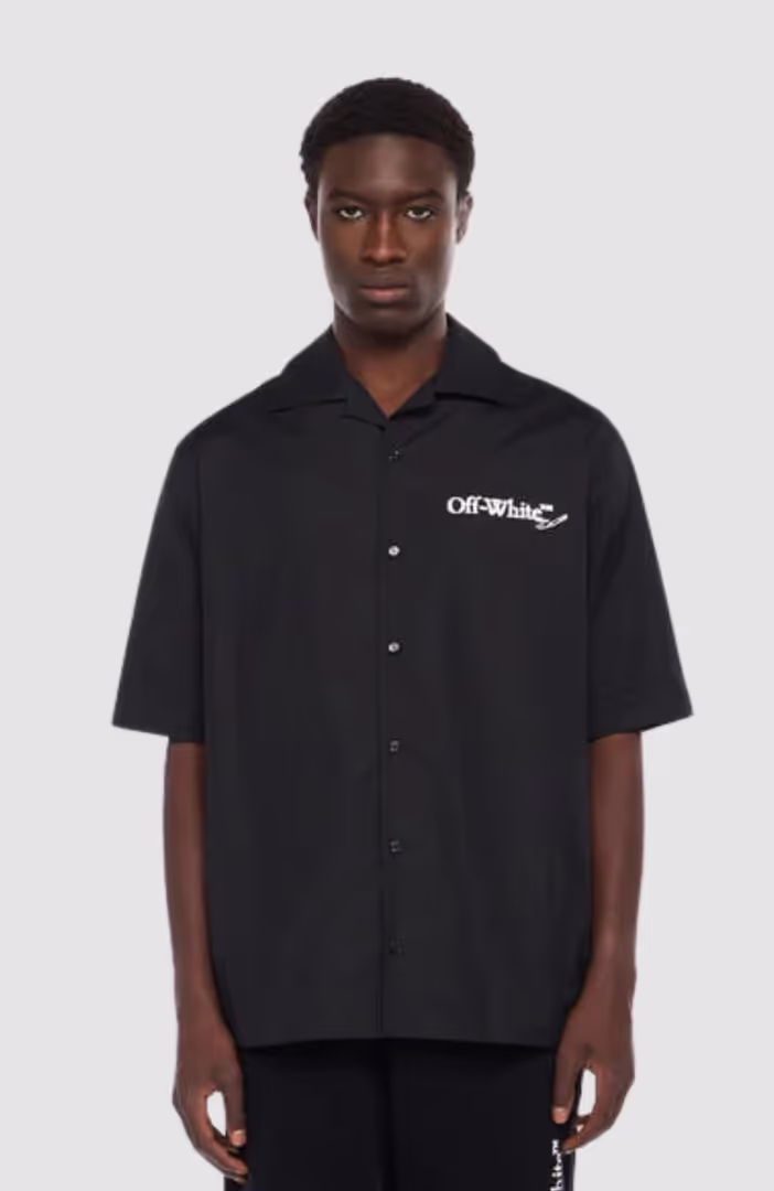 Scribble Arr Popl Bowling Shirt