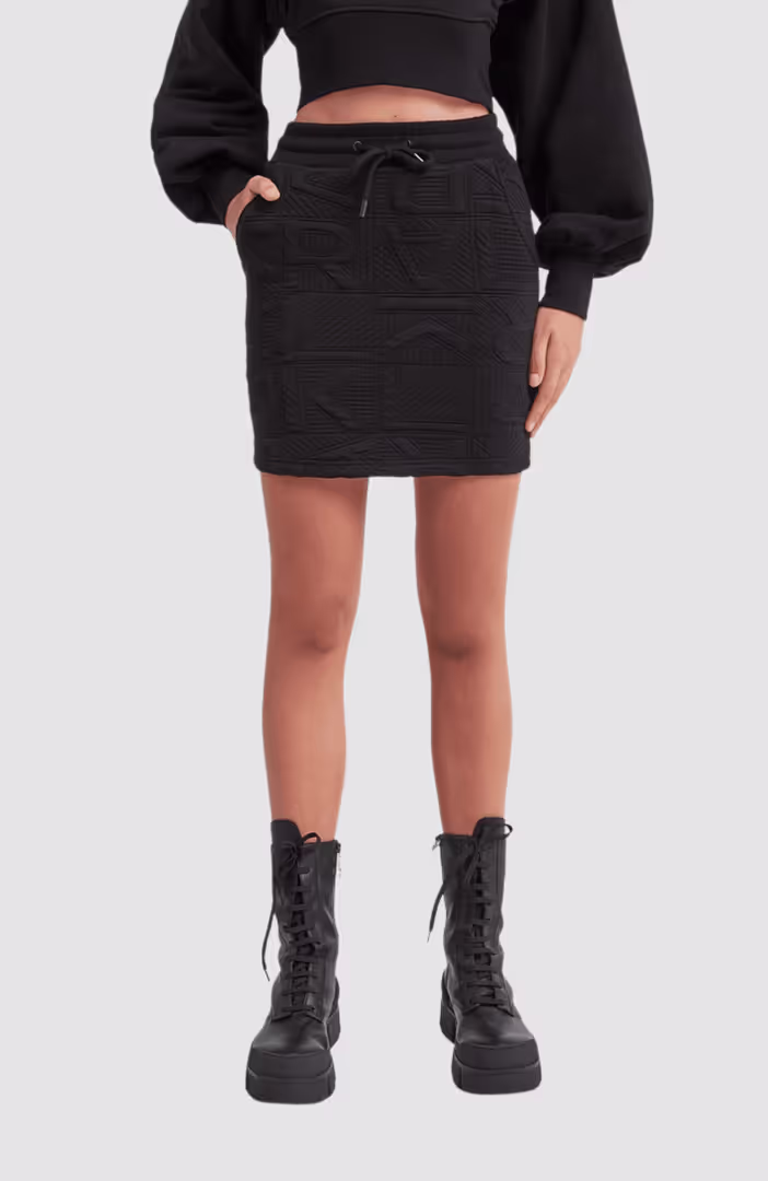Quilted Athleisure Skirt
