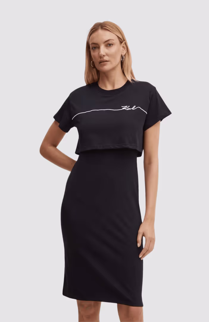 Seasonal Logo Jersey Dress