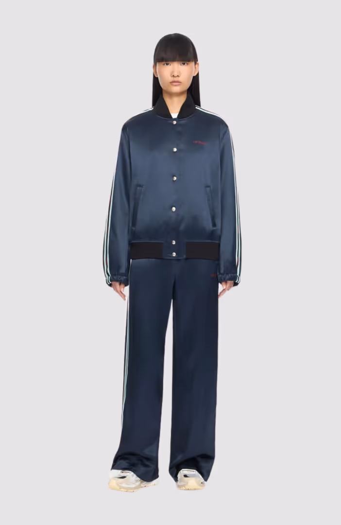 Satin Varsity Night Sky - Haut