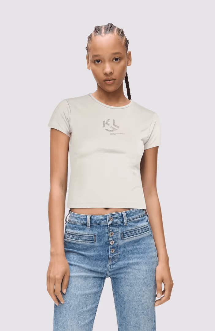 Klj Slim Studded Tee