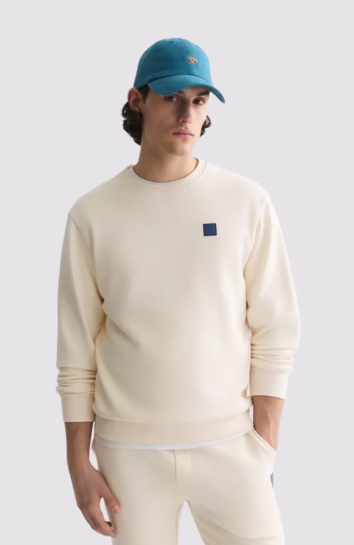 Seasonal Core Logo Badge Regular-Fit Sweatshirt