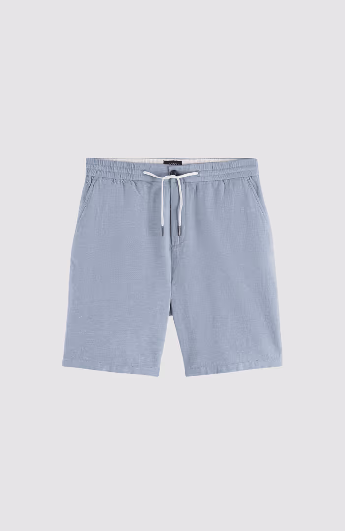 Seasonal core Fave cotton linen regularfit chino shorts