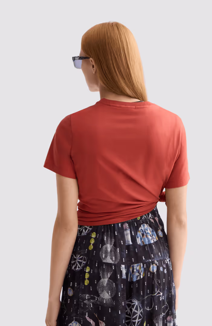 Chest artwork regular fit T-shirt