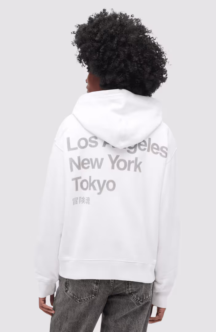 Core Logo City Loose Hood