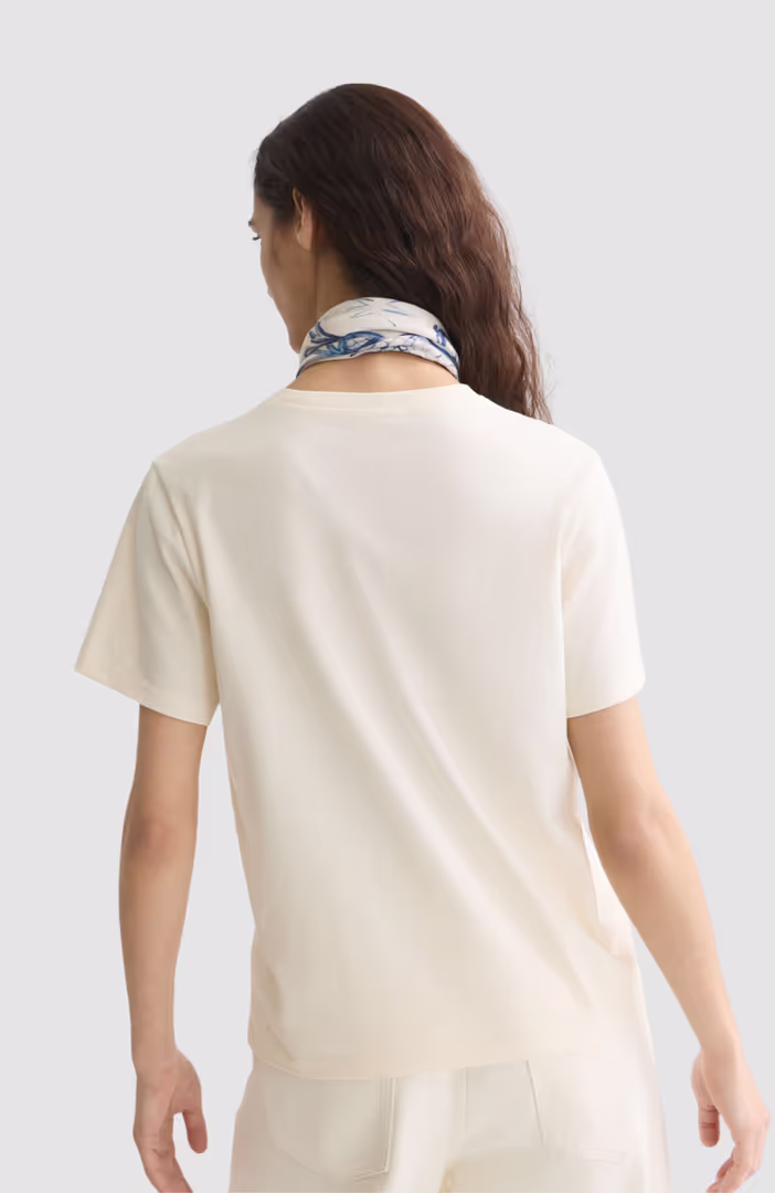 Chest artwork regular-fit T-shirt