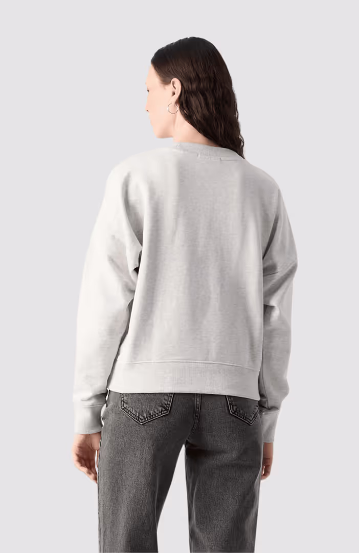 Chest artwork relaxed sweatshirt