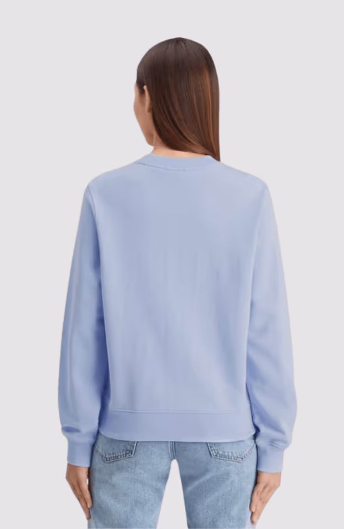 Chest artwork regular fit sweatshirt