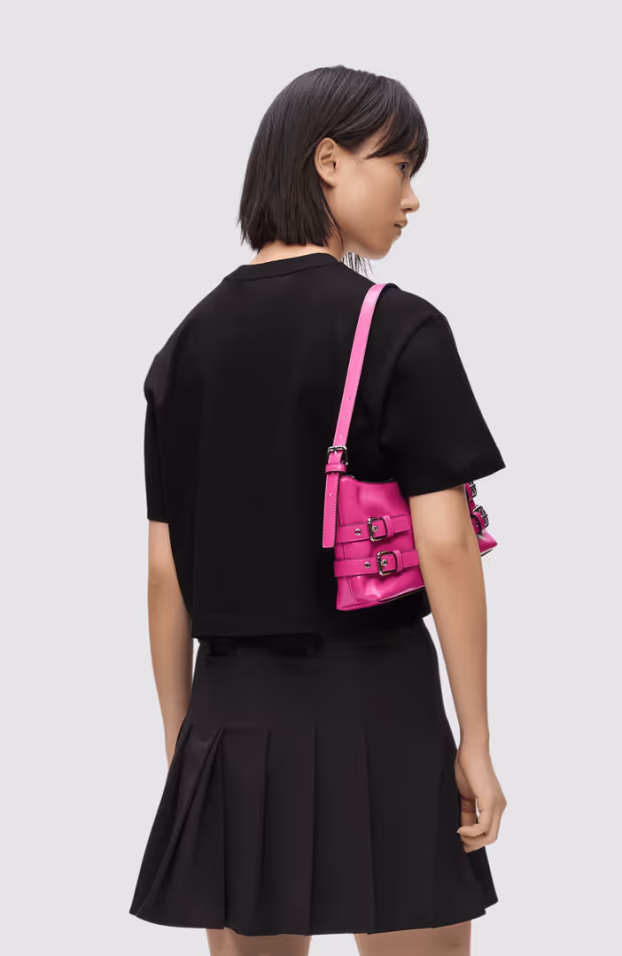 KLJ Reg Cropped Graffiti Tee