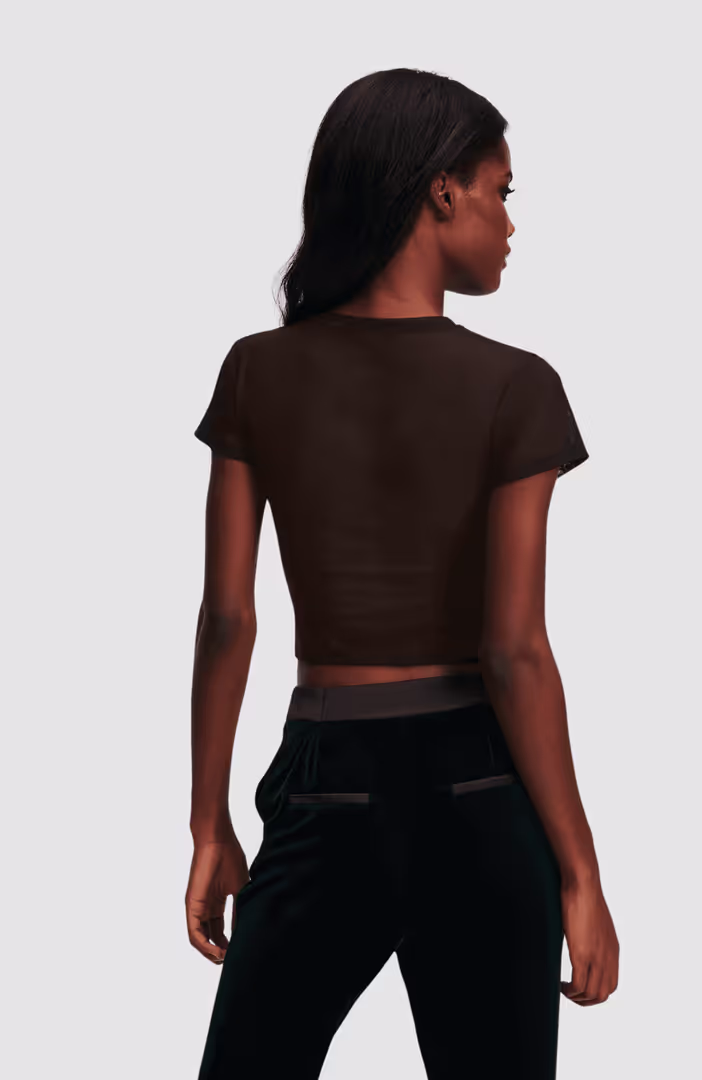 Fabric Mix T-Shirt